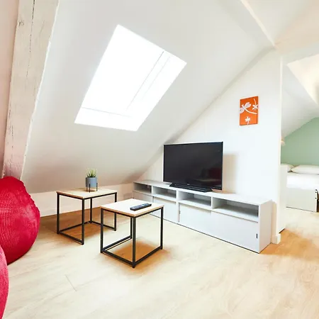 Apartment Rb-3 2 Pers Dans Les Combles 3eme Etage Mulhouse